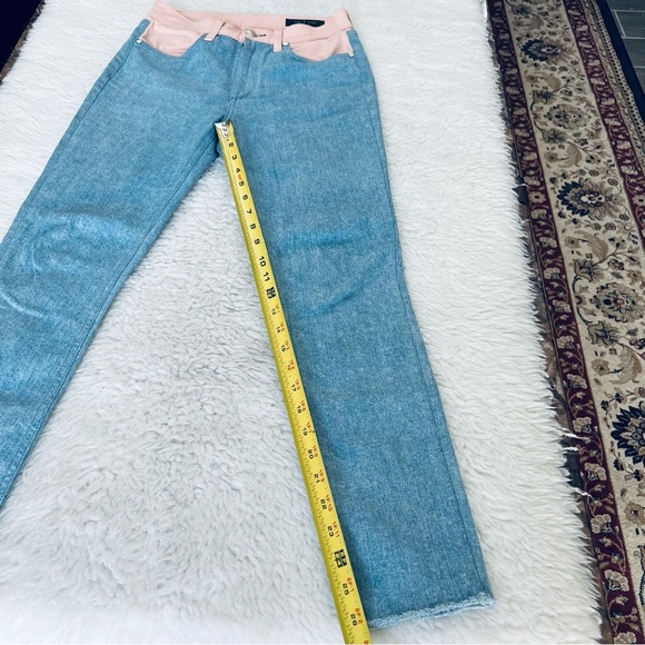 Rag & Bone 2 Tone Stretchy Skinny Jeans size 27 - Picture 10 of 13